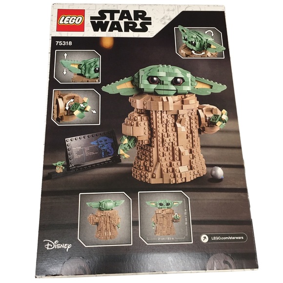 LEGO The Child 75318 Star Wars The Mandalorian Series Baby Yoda NEW IN BOX - Picture 3 of 6